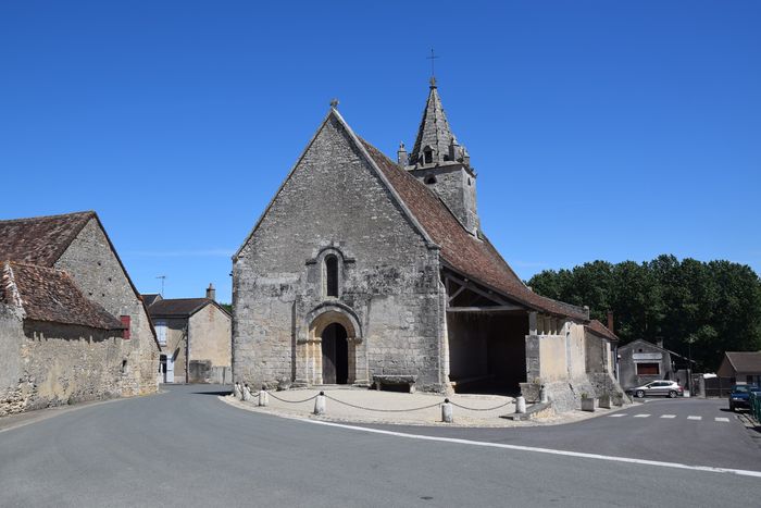 Affiche — Visite commentée du chantier de l'église d'Antigny
