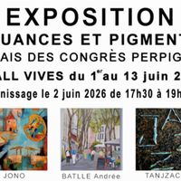 Exposition du collectif « Nuances et Pigments »