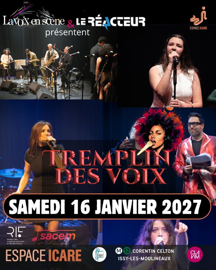 Le Réacteur et la voix en scène s'unissent pour faire émerger les talents !