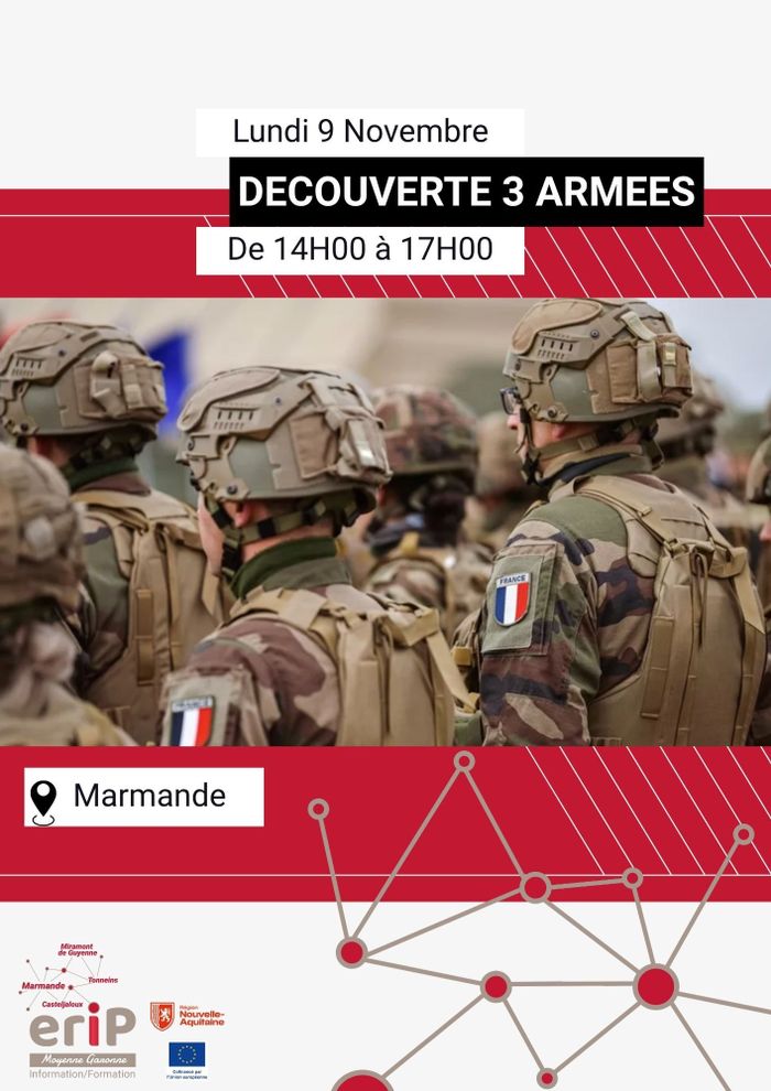 Participez à cette journée découverte sur les trois Armées.