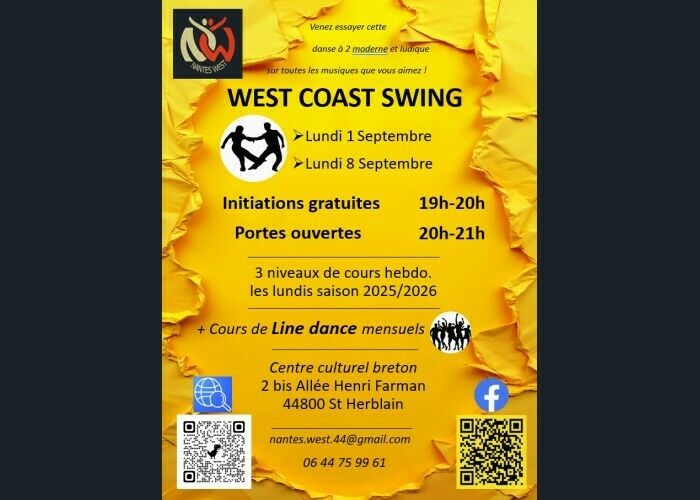 Initiation West Coast Swing & Portes ouvertes