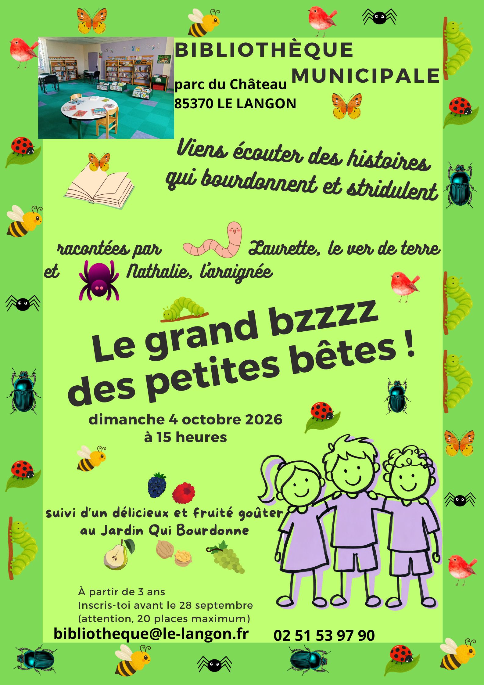 Le grand bzzzz des petites bêtes !