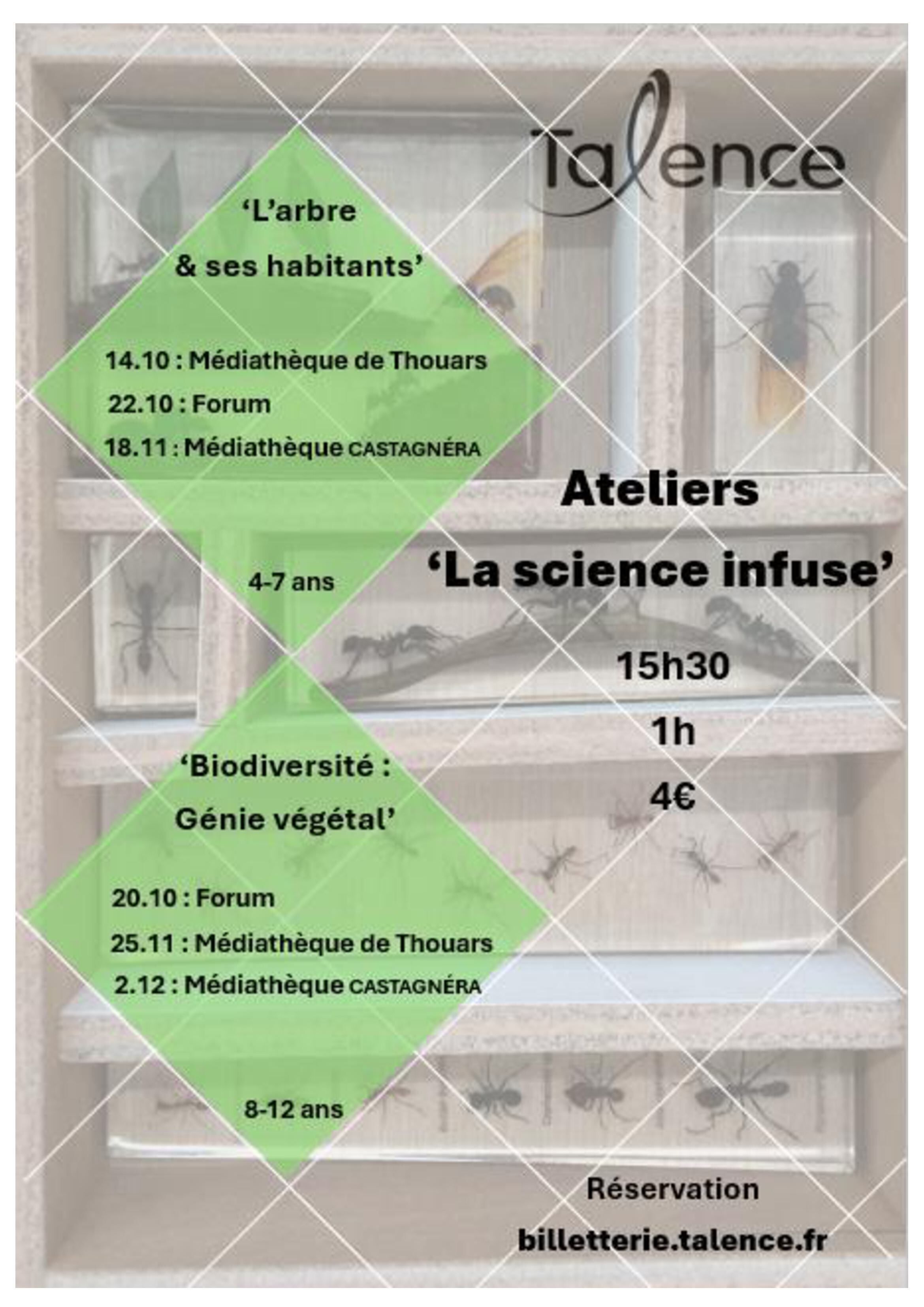Science infuse à la médiathèque de Thouars