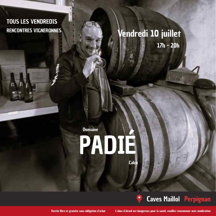 Rencontre Vigneronne - Domaine Padié - Vigneron à Calce