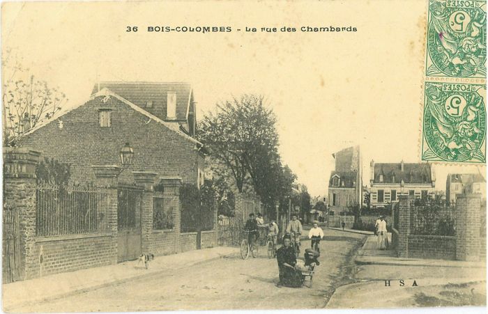 Parcours commenté et à vélo dans Bois-Colombes
