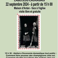 Ateliers d'économie domestique à la Maison d'Antan