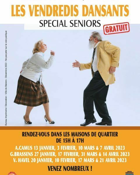 Les vendredis dansants- spécial Séniors