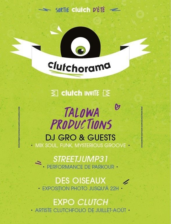SOIRÉE CLUTCHO&rsquo;