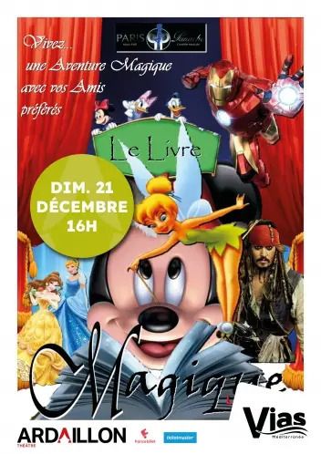 Le livre magique Cie Paris Panache
