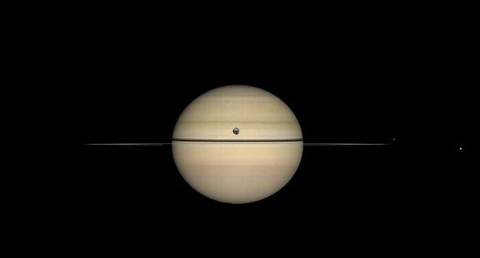 Ciels de Nantes : Balade de Titan devant Saturne
