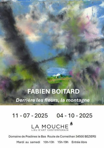 Expo "Derrière les fleurs, la montagne" de Fabien Boitard