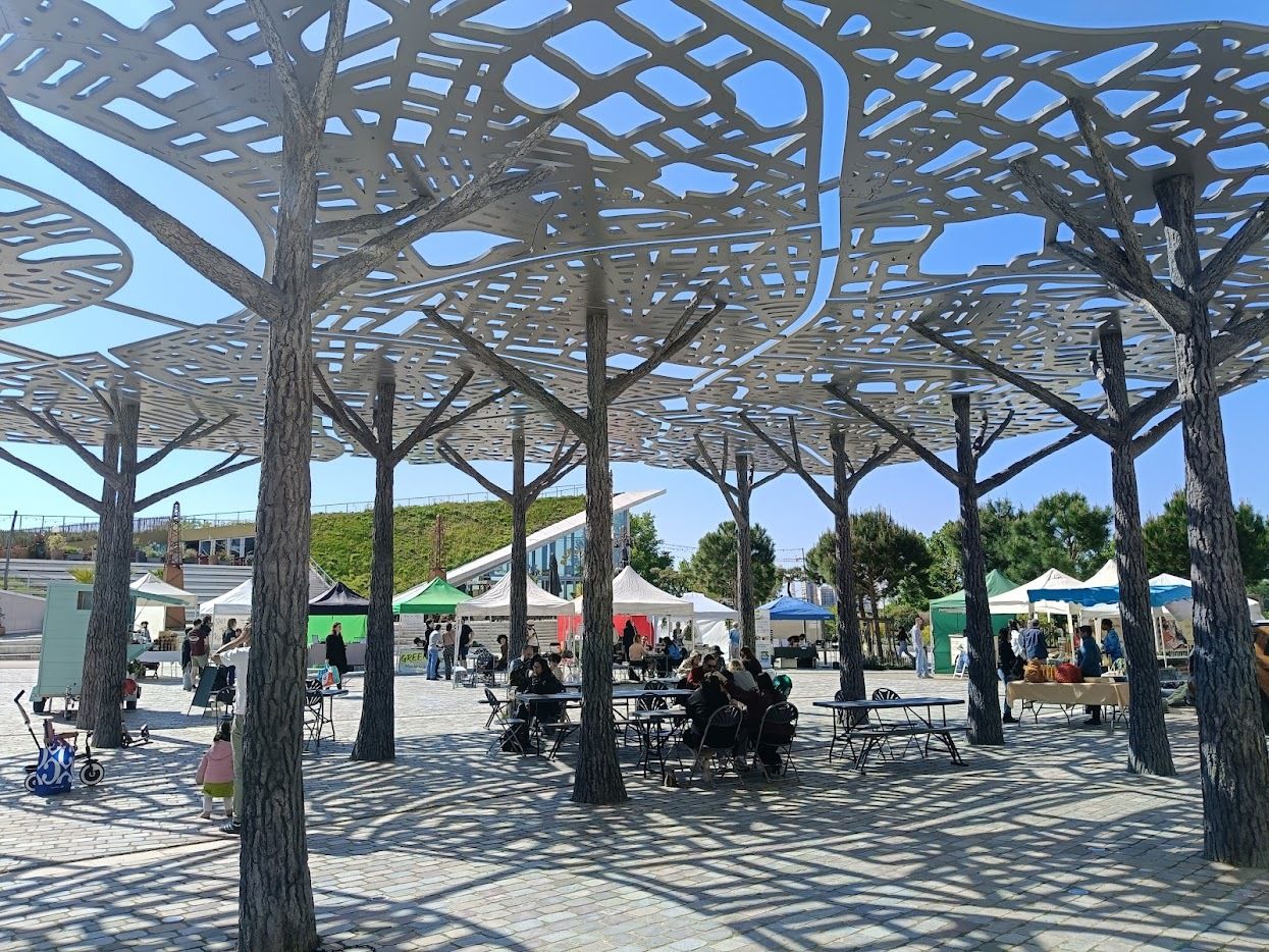 Marché 100% végétal, de producteurs locaux - Dim 4 oct - Place Marie de Gournay (pont St Jean)