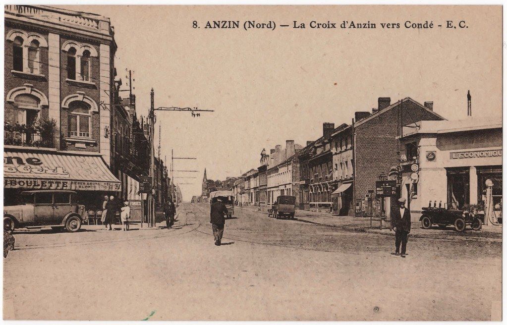Cartes postales anciennes d'Anzin
