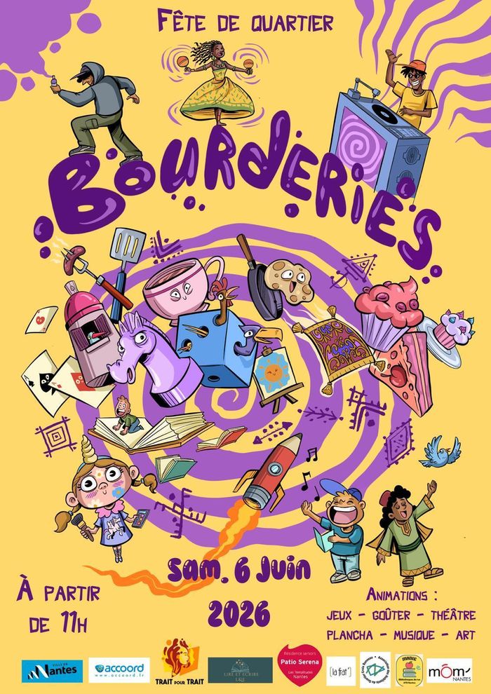Fête de quartier des Bourderies