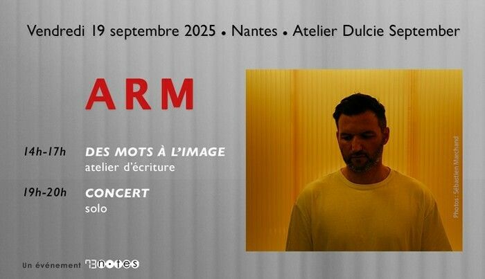 Atelier d'écriture Des mots à l’image + Concert d'ARM