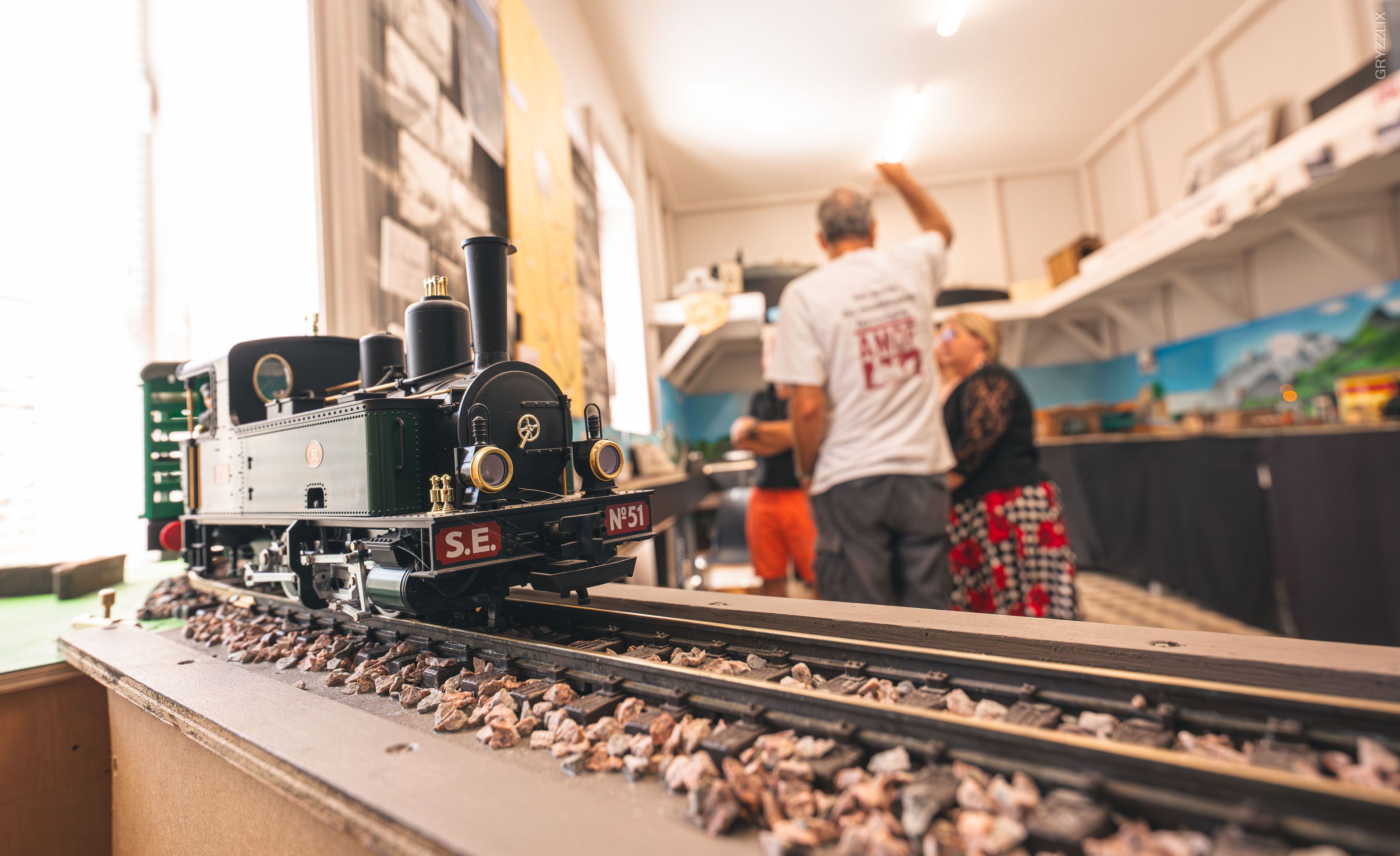 Le modélisme ferroviaire, visite commentée