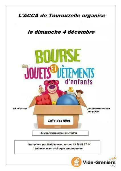 Bourse aux jouets et vêtements enfants