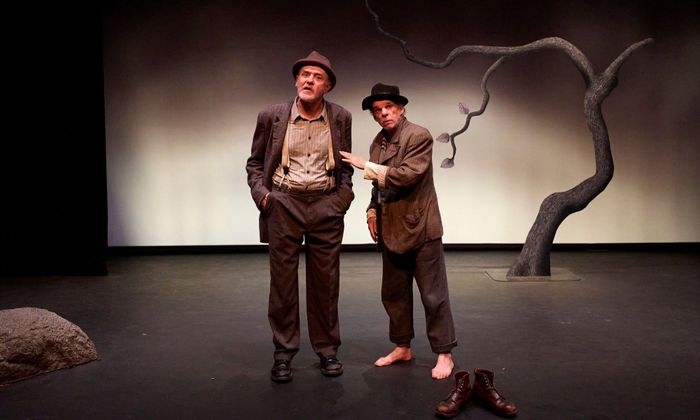 Dans un monde qui a mal tourné Vladimir et Estragon attendent un monsieur Godot. Aucun ne sait de quoi ce mystérieux personnage doit les sauver, si ce n’est peut-être, justement de l’horrible attente.