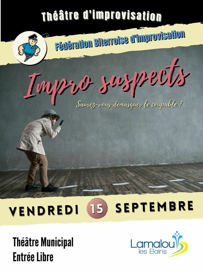 Impro Suspects by la FBI à Lamalou
