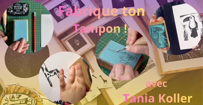 Fabrique ton tampon ! Initiation à la linogravure