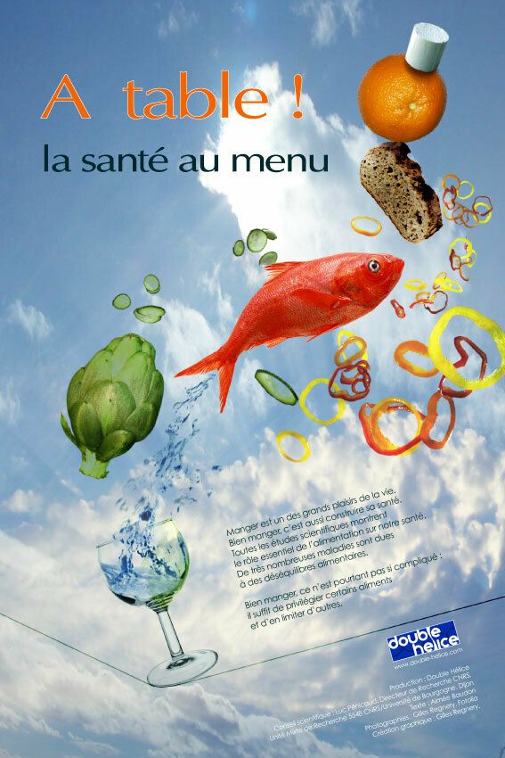 Exposition "A table ! La santé au menu" du 02 novembre au 30 novembre