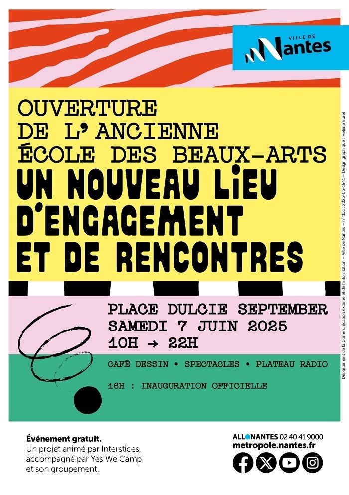 Ouverture de l'ancienne École des Beaux-arts