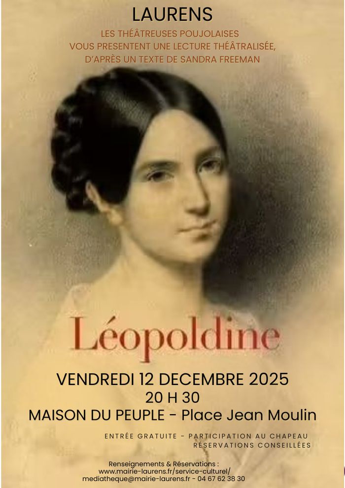 Lecture théâtralisée "Léopoldine"