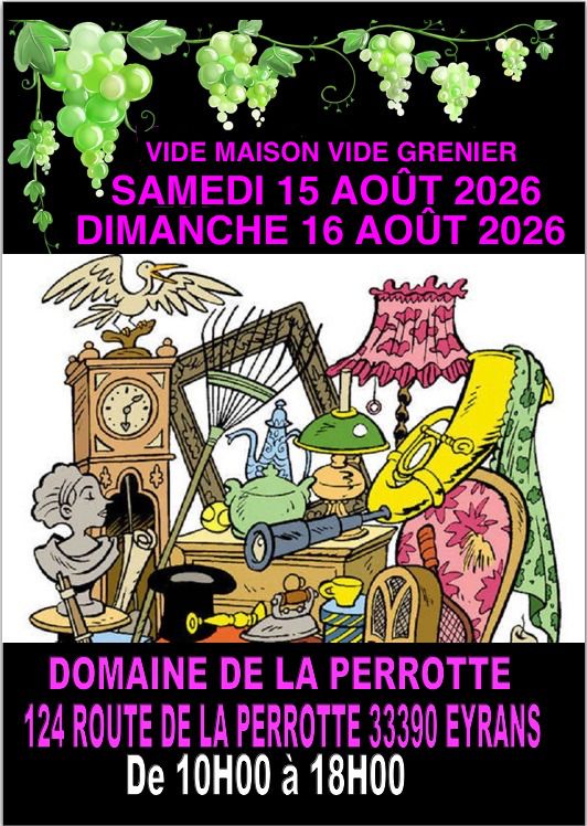 Vide grenier brocante du 15 Août