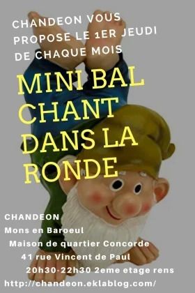 Affiche — Mini bal chant dans la ronde