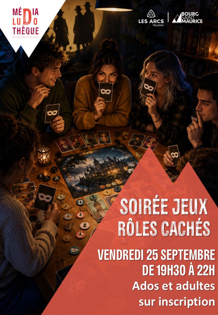 Soirée jeux : rôles cachés