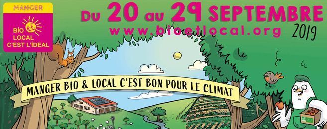 (évènements) La campagne "Manger Bio et local, c'est l'idéal !" 13ème édition