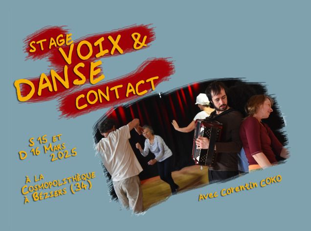 Stage voix & danse contact