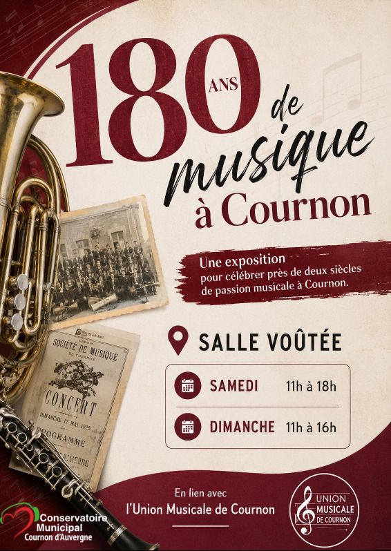 180 ans de musique à Cournon-d’Auvergne