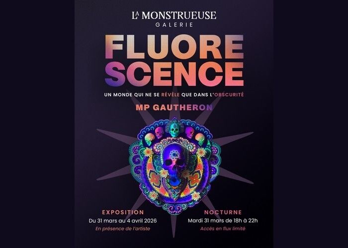 Fluorescence - Solo show de MP Gautheron