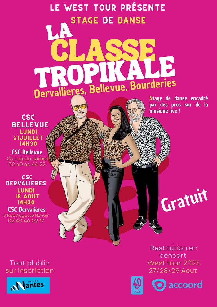 Stage de danse « La classe tropikale »
