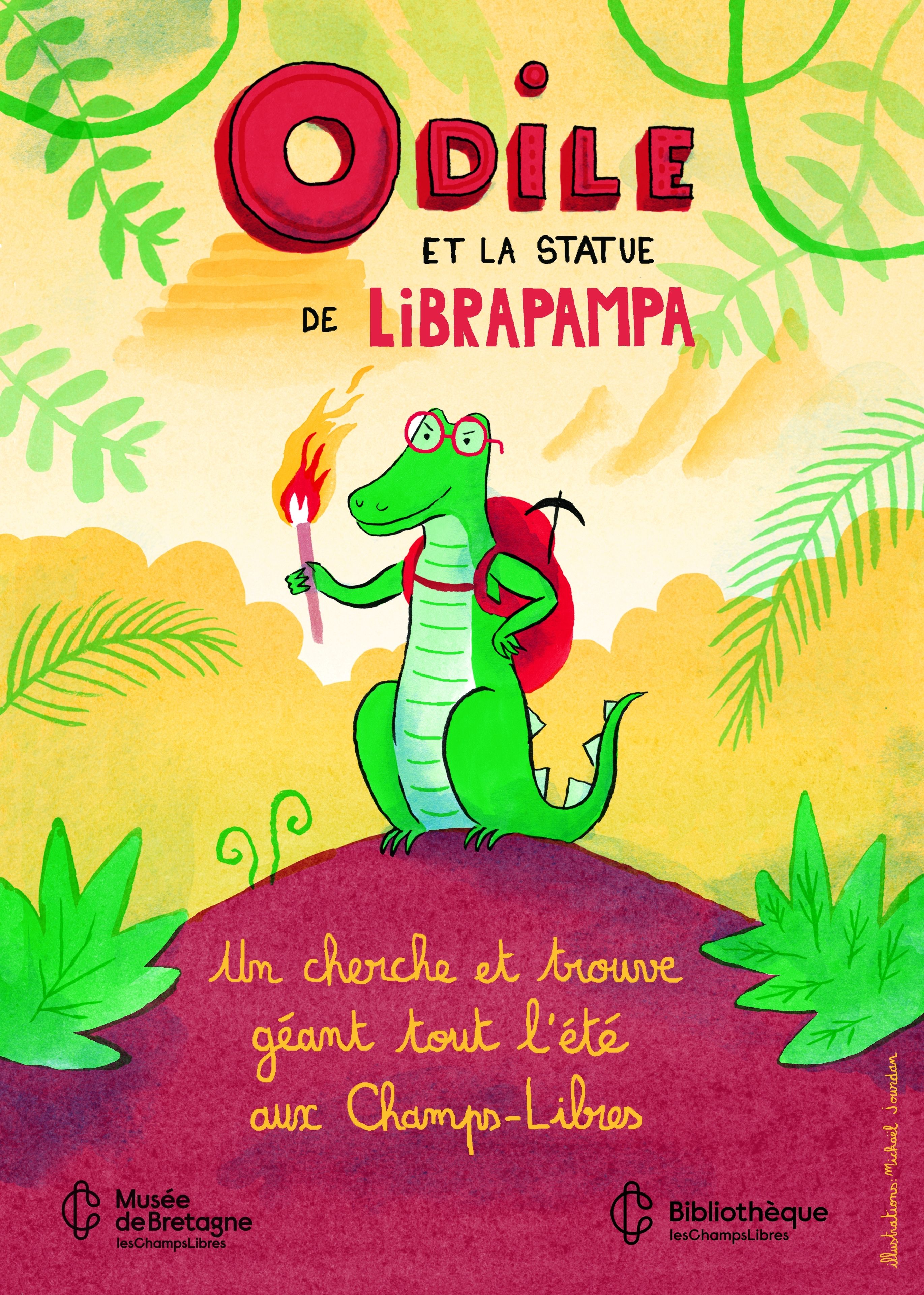 Jeu de l'Eté "Odile et la statue de Librapampa"