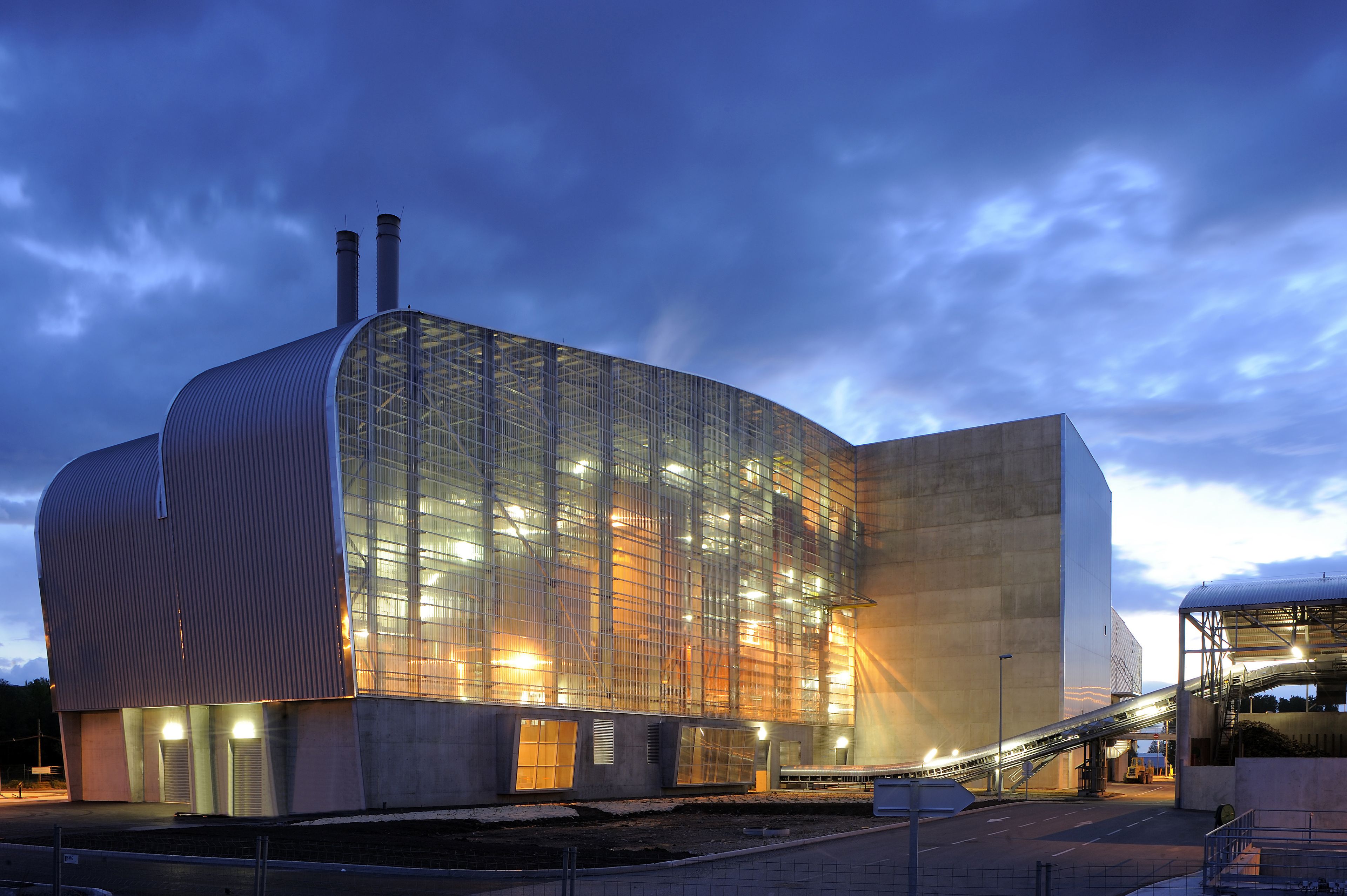 Visite guidée du Pôle Déchets-Énergies, unité de valorisation énergétique des déchets ménagers de Bourgoin-Jallieu