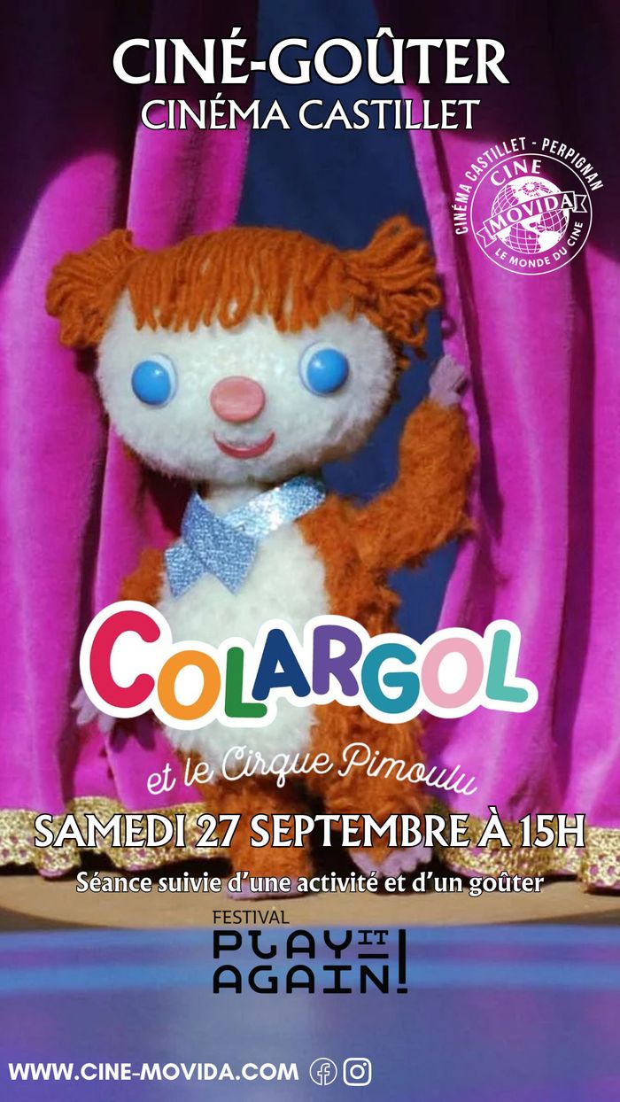Ciné-goûter : Colargol et le cirque Pimoulu