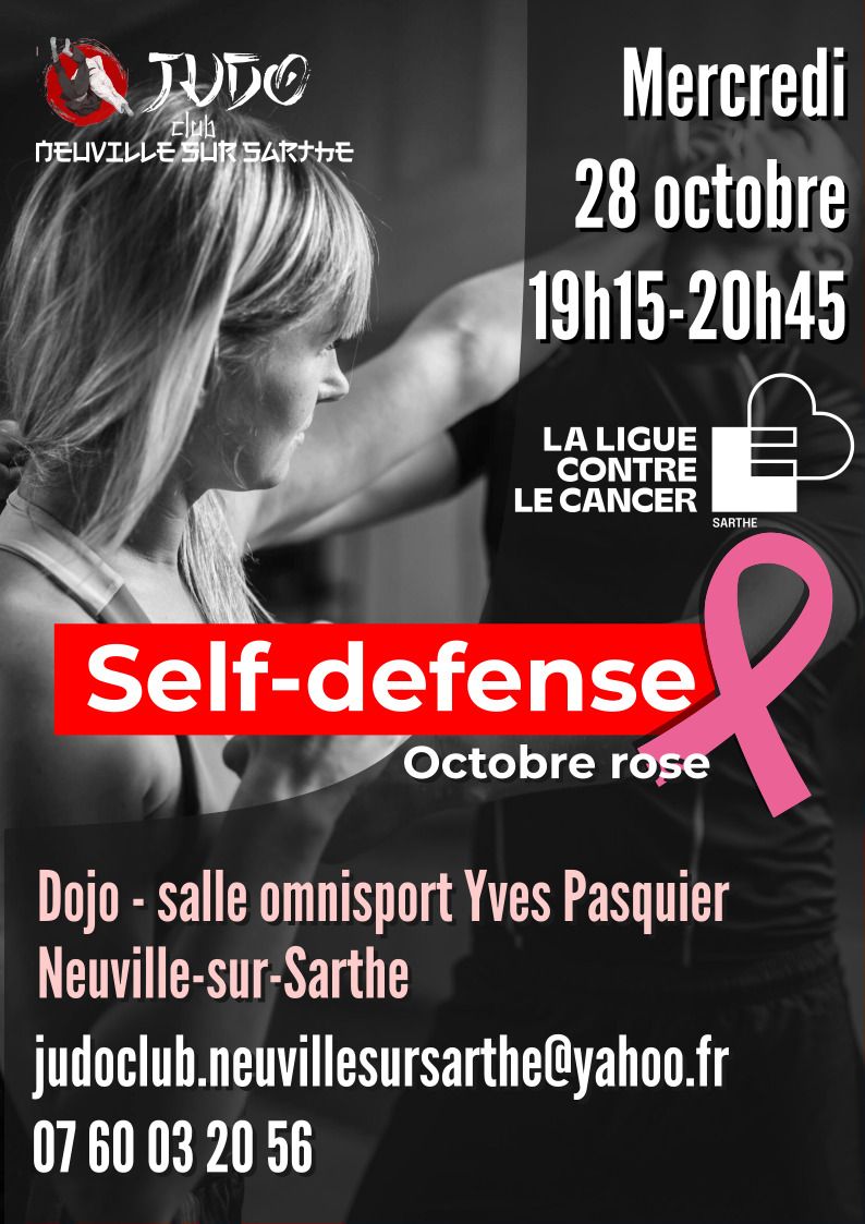 Stage self-defense Octobre Rose