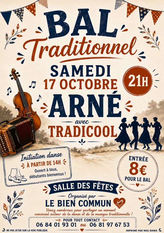 Mini stage de danses Traditionnelles et Bal traditionnel