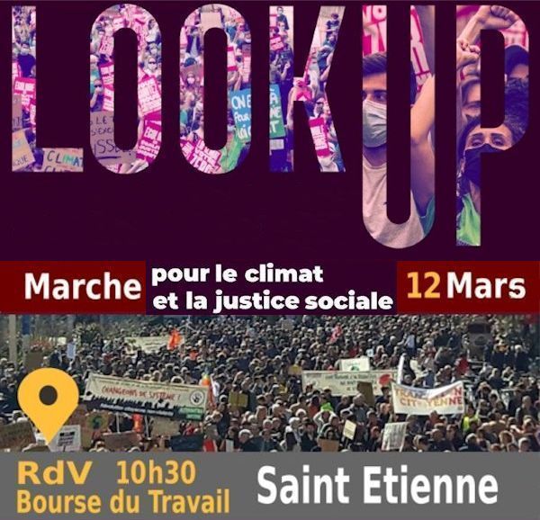 (Manif) "Look up" Marche pour le climat et la justice sociale