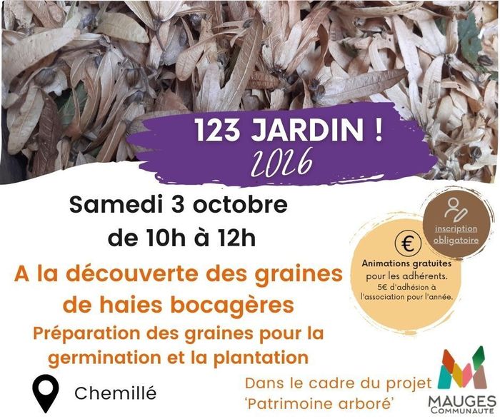 A la découverte des graines de haies bocagères