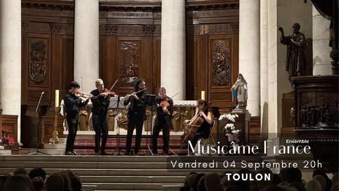 Affiche — Concert à Toulon: Ravel, Debussy, Cantemir, Mozart, Wieniawski, Bach, Doppler, Saint-Saëns, Vivaldi