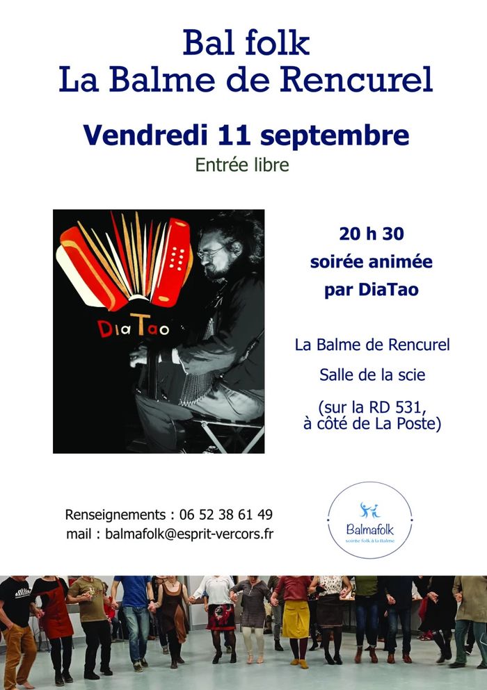 Bal folk à la Balme de Rencurel