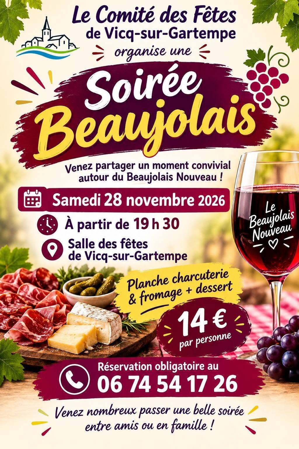 Soirée beaujolais nouveau