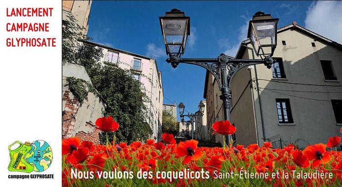 Lancement de la campagne Glyphosate à Saint-Etienne