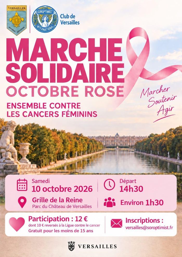 Marche solidaire Octobre Rose