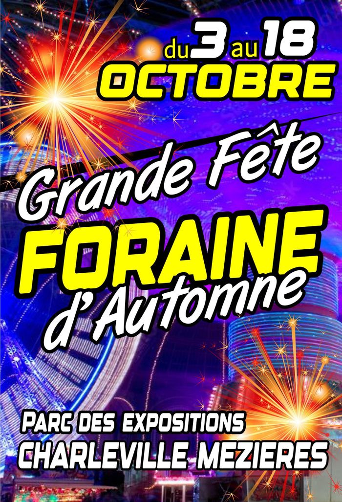 Grande fête foraine d'automne