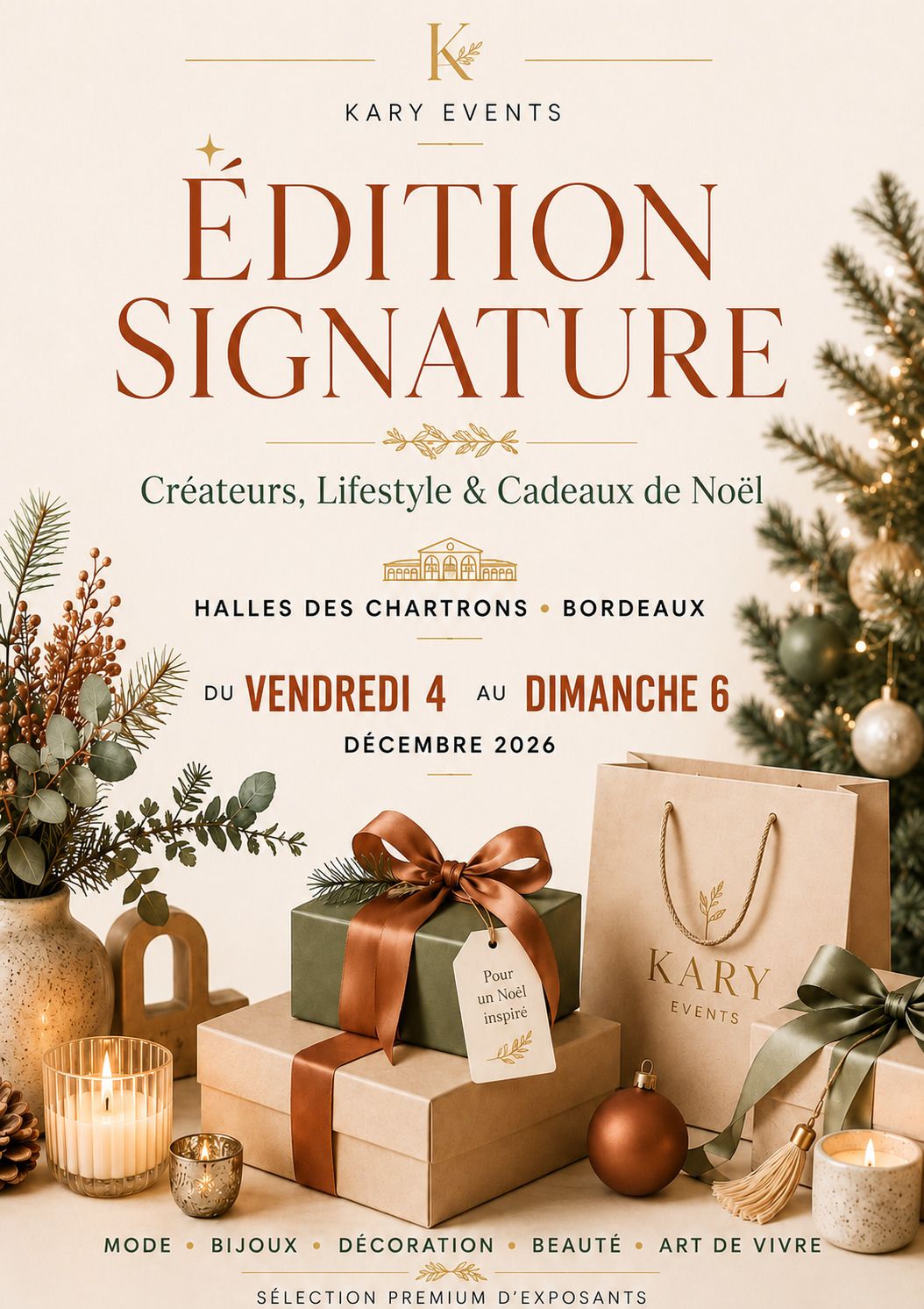 Seconde Main Premium – Édition Signature
4-6 déc. — Halles des Chartrons