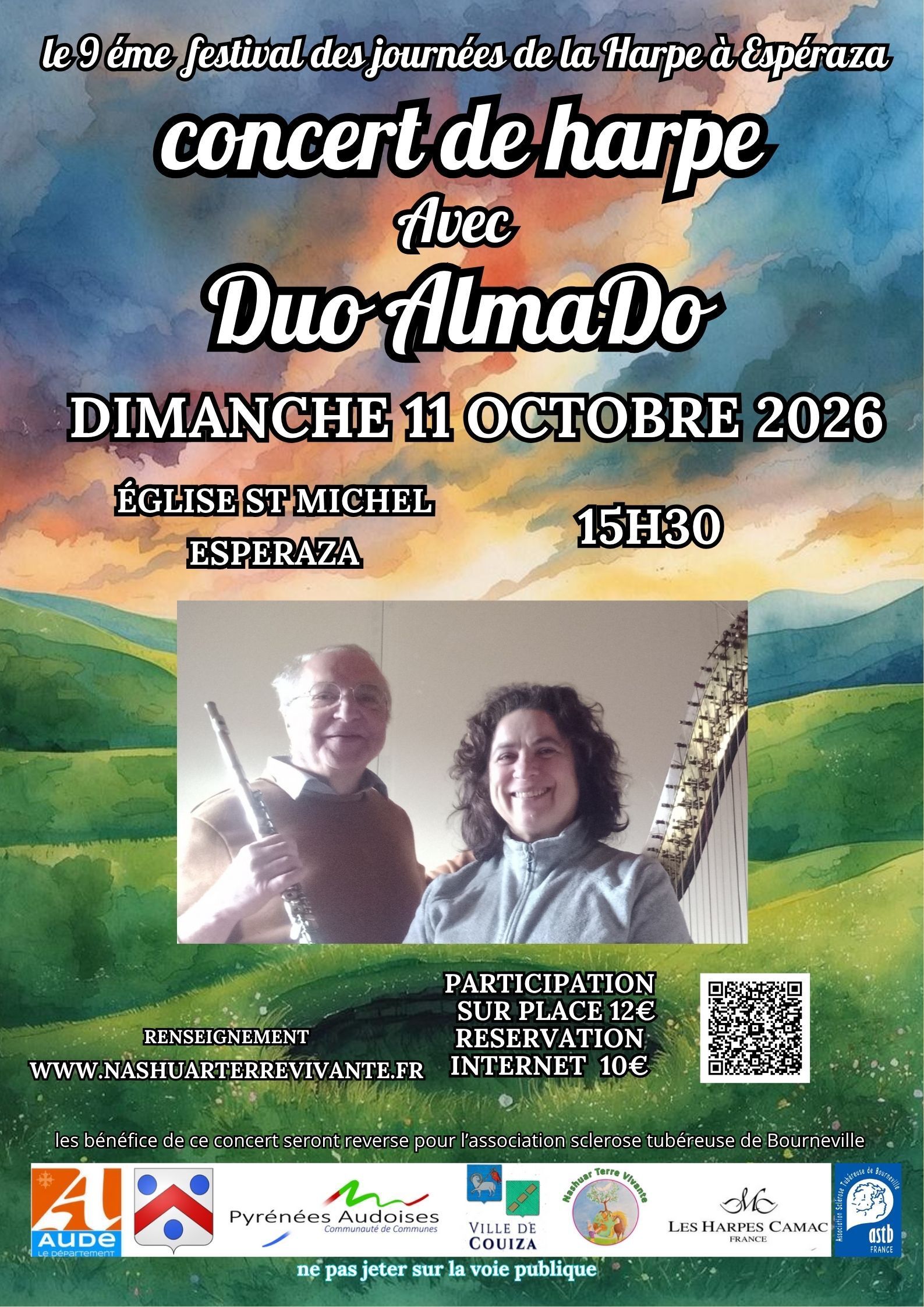 le Duo AlmaDo en concert le 11 octobre 2026 a 15h30